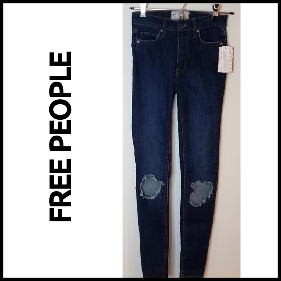 Free People Denim - [Free People] NWT Skinny Jeans, Size 24